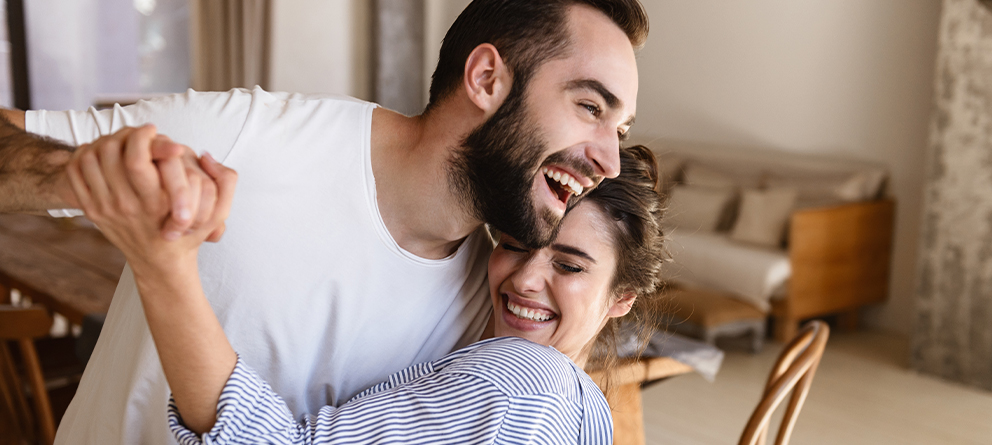 Couple dancing