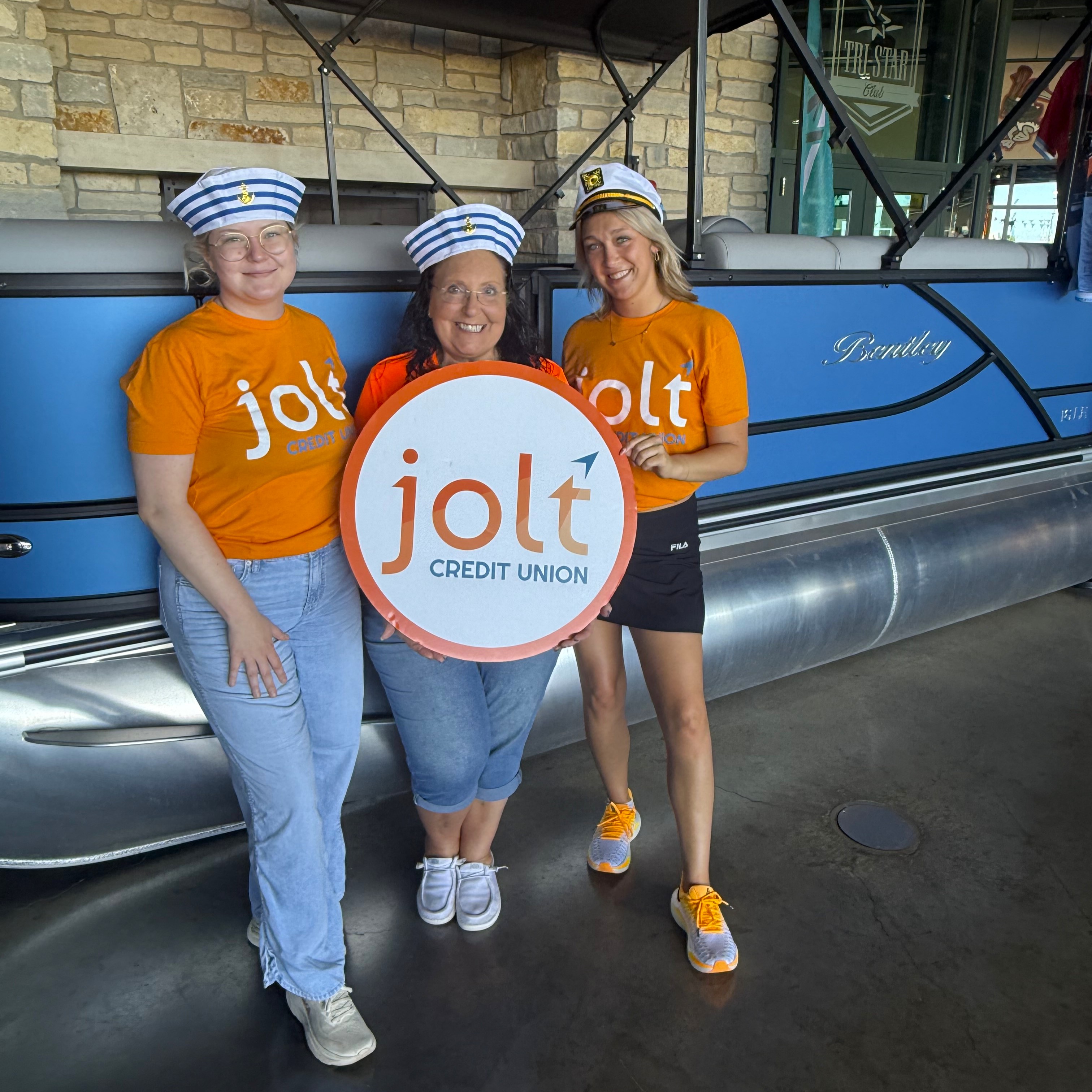 Jolt Employees at the Pontooners game